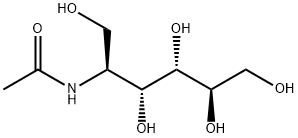 N-ACETYL-D-GLUCOSAMINITOL Structure