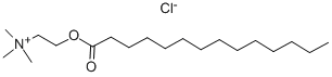 MYRISTOYL CHOLINE CHLORIDE Structure