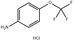 4-(TRIFLUOROMETHOXY)ANILINE HYDROCHLORIDE Structure