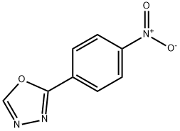 2-(4-Nitrophenyl)-1,3,4-oxadiazole Structure