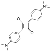 1,3-BIS(4-DIMETHYLAMINO-PHENYL)-2-OXO-CYCLOBUTEYYLIUM-4-OLAT Structure