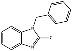 2-CHLORO-1-(PHENYLMETHYL)-BENZIMIDAZOLE Structure