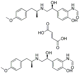 Formoterol fumarate Structure