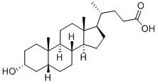 LITHOCHOLIC ACID Structure