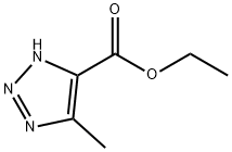 ethyl 5-methyl-1H-1,2,3-triazole-4-carboxylate Structure