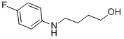 4-(4-FLUORO-PHENYLAMINO)-BUTAN-1-OL Structure