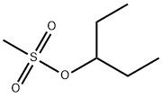 3-PENTYLMETHANESULPHONATE Structure