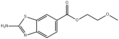 436088-66-3 2-AMINO-BENZOTHIAZOLE-6-CARBOXYLIC ACID 2-METHOXY-ETHYL ESTER