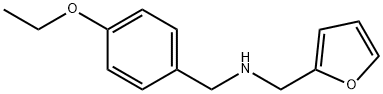 (4-ETHOXY-BENZYL)-FURAN-2-YLMETHYL-AMINE Structure