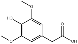 3,5-DIMETHOXY-4-HYDROXYPHENYLACETIC ACID Structure