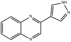 2-(1H-PYRAZOL-4-YL)QUINOXALINE
 Structure