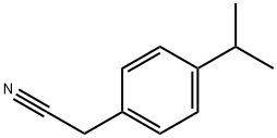 4-ISOPROPYLPHENYLACETONITRILE Structure