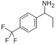 (RS)-1-[4-(TRIFLUOROMETHYL)PHENYL]PROPYLAMINE Structure