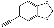 Piperonylonitrile Structure