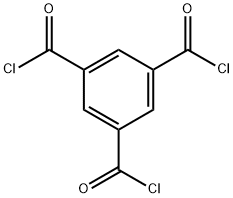 1,3,5-Benzenetricarboxylic acid chloride Structure