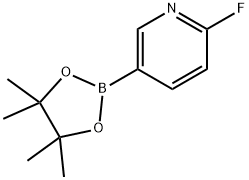 2-Fluoropyridine-5-boronic acid pinacol ester Structure