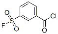 3-(fluorosulphonyl)benzoyl chloride  Structure