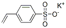 P-STYRENESULFONIC ACID POTASSIUM SALT Structure