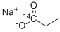 PROPIONIC ACID, SODIUM SALT, [1-14C]- Structure