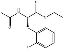 AC-DL-PHE(2-F)-OET Structure