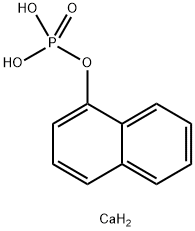 1-NAPHTHYLPHOSPHORIC ACID CALCIUM SALT Structure