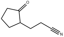 3-(2-OXOCYCLOPENTYL)PROPANENITRILE Structure