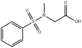 PHENYLSULFONYL-SAR-OH Structure