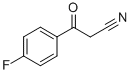 4-FLUOROBENZOYLACETONITRILE Structure