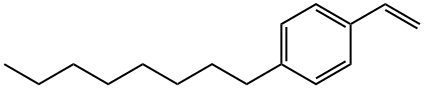 4-N-OCTYLSTYRENE Structure