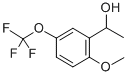 1-[2-METHOXY-5-(TRIFLUOROMETHOXY)PHENYL]ETHAN-1-OL Structure