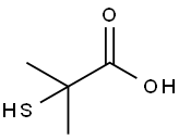 2-MERCAPTOISOBUTYRIC ACID Structure