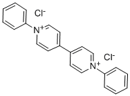 1,1'-DIPHENYL-4,4'-BIPYRIDINIUM DICHLORIDE Structure