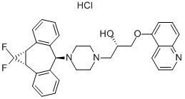 ZOSUQUIDAR HYDROCHLORIDE Structure