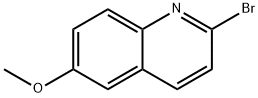 2-BROMO-6-METHOXYQUINOLINE Structure