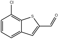 7-chlorobenzo[b]thiophene-2-carbaldehyde Structure