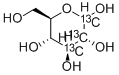 D-[1,2,3-13C3]GLUCOSE Structure