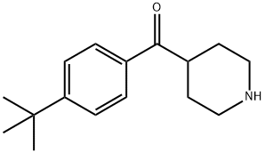 (4-tert-butylphenyl)(piperidin-4-yl)methanone Structure