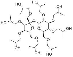 OCTAKIS(2-HYDROXYPROPYL)SUCROSE Structure