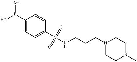 4-(4-MORPHOLINYLSULFONYL)PHENYLBORONIC ACID Structure