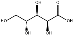 D-ARABINONIC ACID Structure