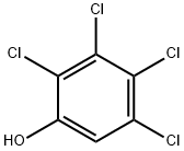 2,3,4,5-TETRACHLOROPHENOL Structure