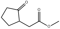 (2-OXO-CYCLOPENTYL)-ACETIC ACID METHYL ESTER Structure