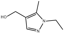 (1-ETHYL-5-METHYL-1H-PYRAZOL-4-YL)-METHANOL Structure