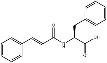 TRANS-CINNAMOYL-PHE-OH Structure