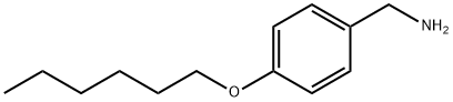 4-HEXYLOXYBENZYLAMINE Structure