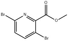 METHYL 3,6-DIBROMOPICOLINATE Structure