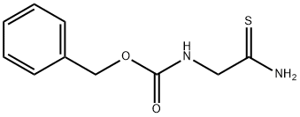 N-BENZYLOXYCARBONYLGLYCINE THIOAMIDE Structure