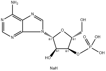 3'-ADENYLIC ACID SODIUM SALT Structure