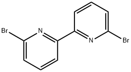 6,6'-Dibromo-2,2'-bipyridyl Structure