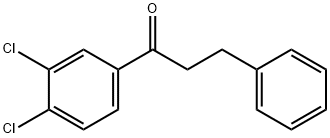 3',4'-DICHLORO-3-PHENYLPROPIOPHENONE Structure